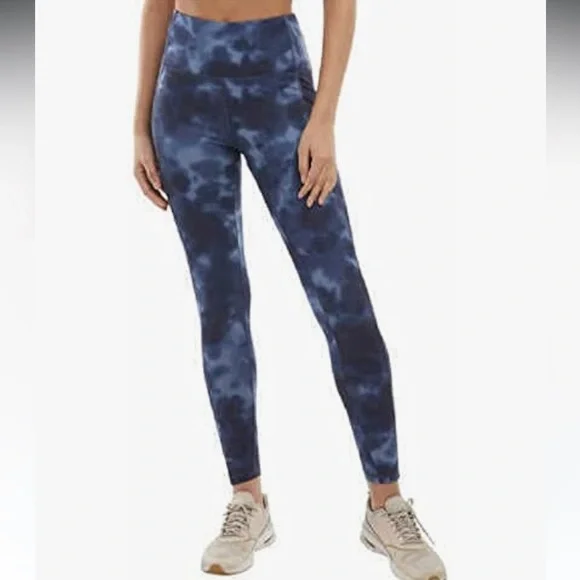 Danskin Leggings in Navy Tie-dye size Large - Picture 1 of 5